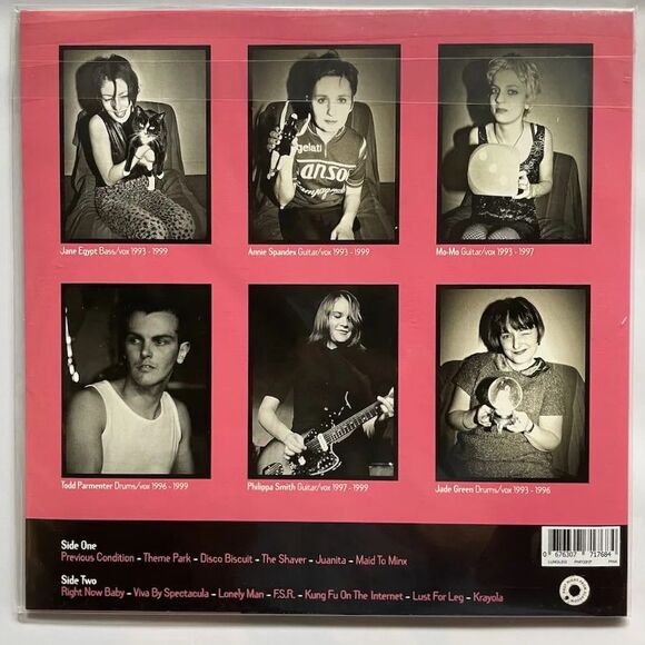 Lung Leg – Maid To Minx Pink Vinyl, LP, Remastered, Last Night From Glasgow NEW - Picture 2 of 2